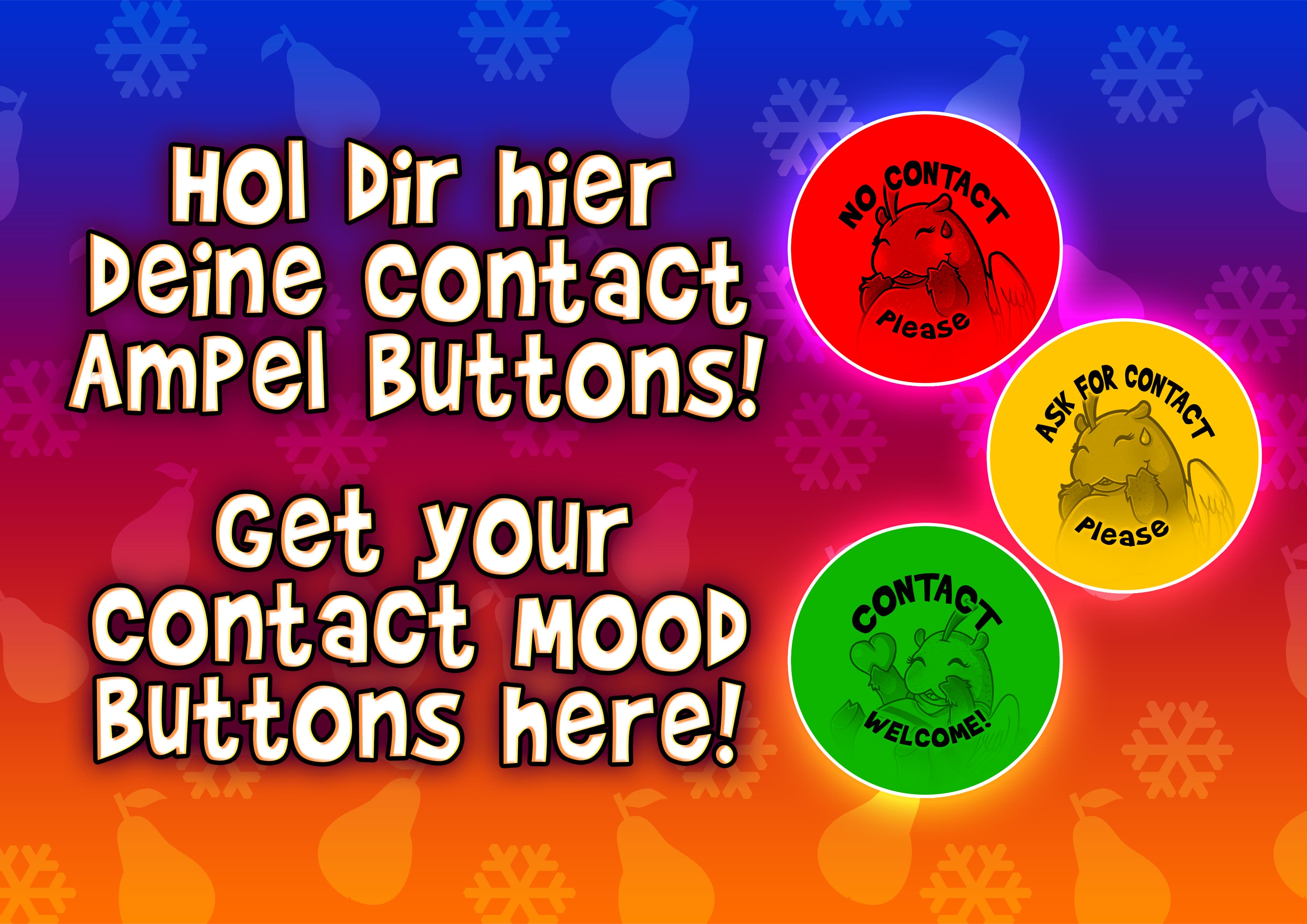 Cosplay Ampel Buttons