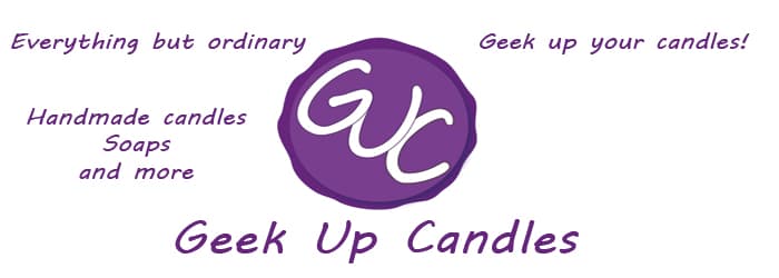 Geek Up Candles logo