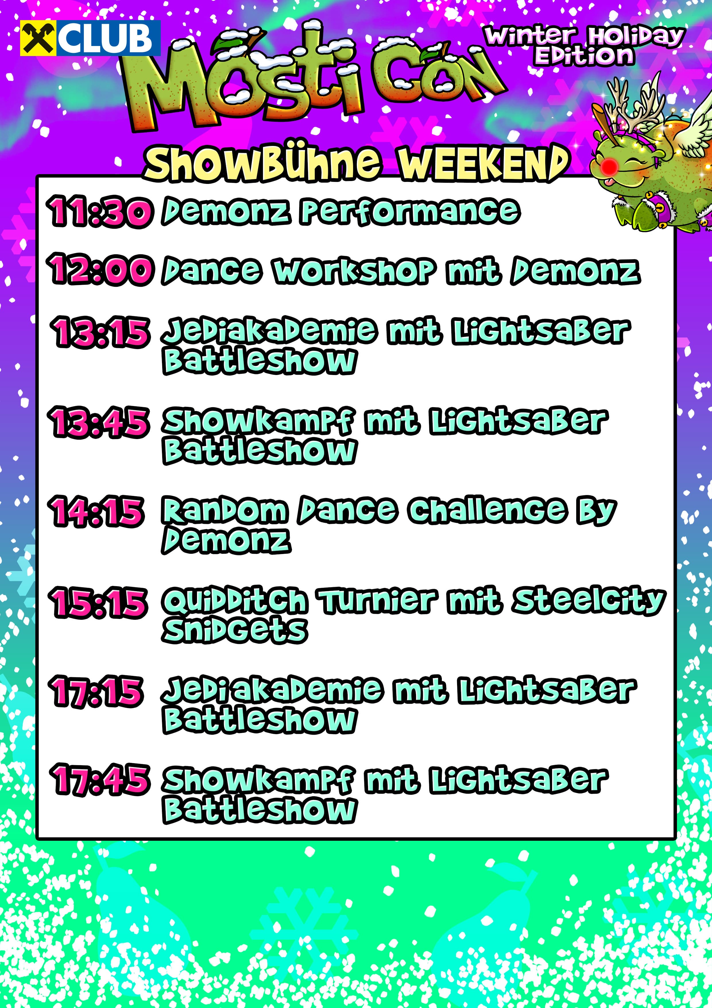 Programm Samstag